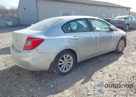 2012 Honda Civic Ex from USA, damaged, VIN 19XFB2F8XCE368100